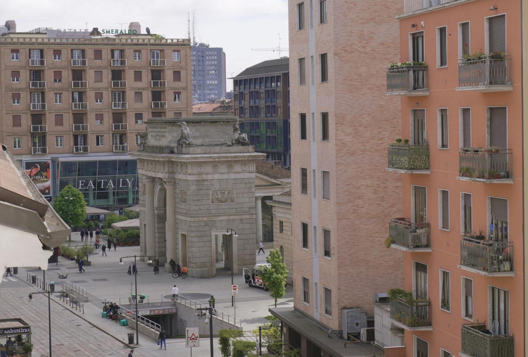 ミラノPorta Garibaldiアパートメント エクステリア 写真